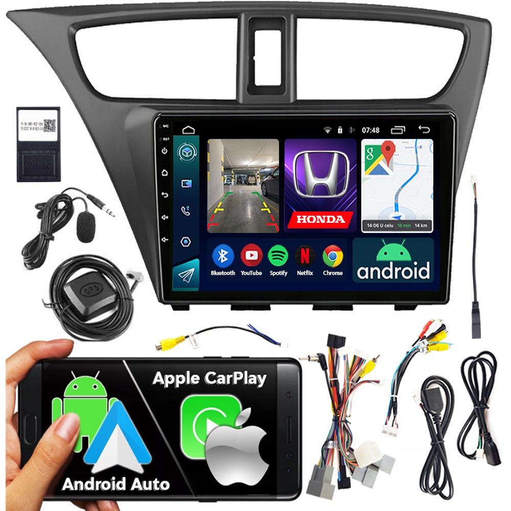Autorádio Ncs RS-305 Honda CIVIC IX 2012-2017 Android Navigace