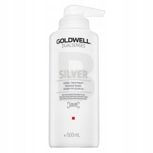 Goldwell Dualsenses Silver 60sec Treatment vyživující maska s barevnými pig