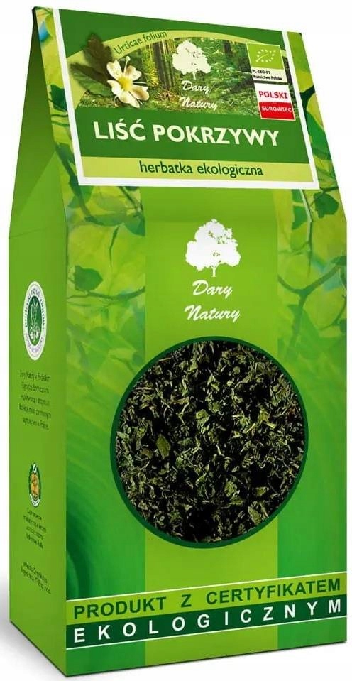 

Ekologiczna Pokrzywa Liść Pokrzywy herbata 100g
