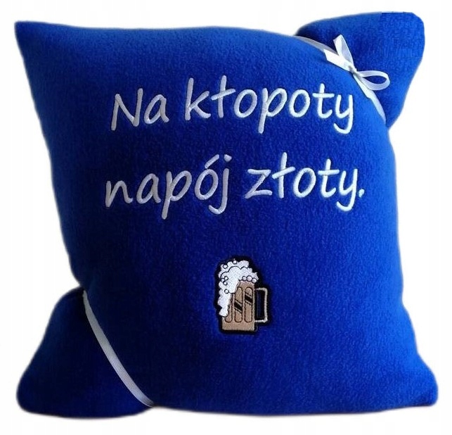 Vtipný Dárek k 50. narozeninám pro muže ženy Polštář s výšivkou nápis