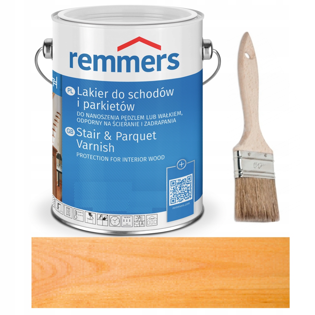 Remmers Lakier do drewna, schodów, podłóg mat 2,5L