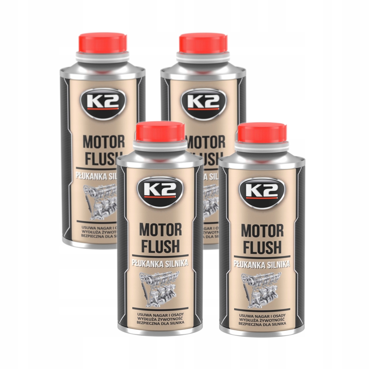 K2 Motor Flush Płukanka Silnika T371 250ML 4szt K2