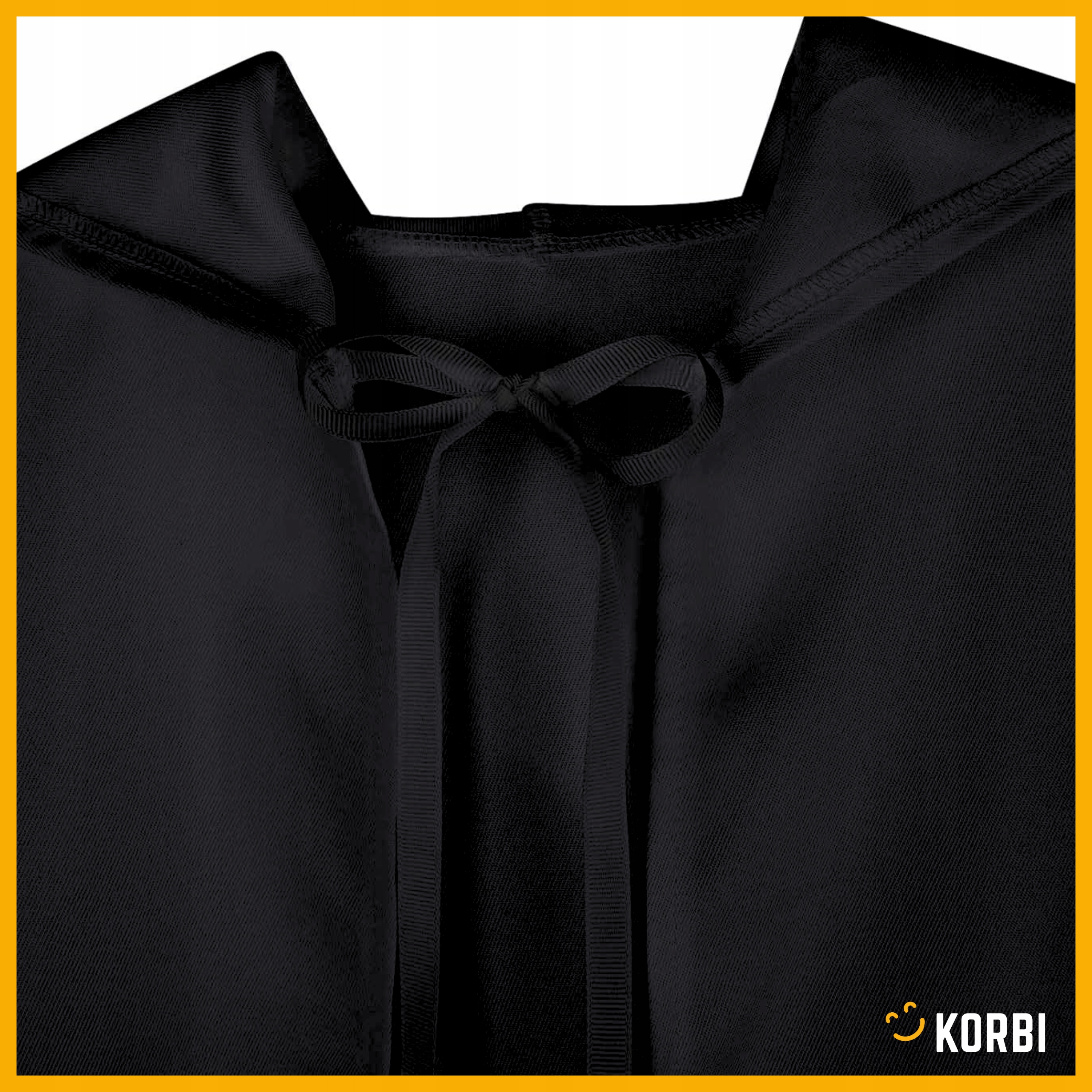 PELERYNA CZARNA STRÓJ DOKTOR PLAGI DŻUMA DARTH VADER MROCZNY KOSTIUM BAL Rozmiar M