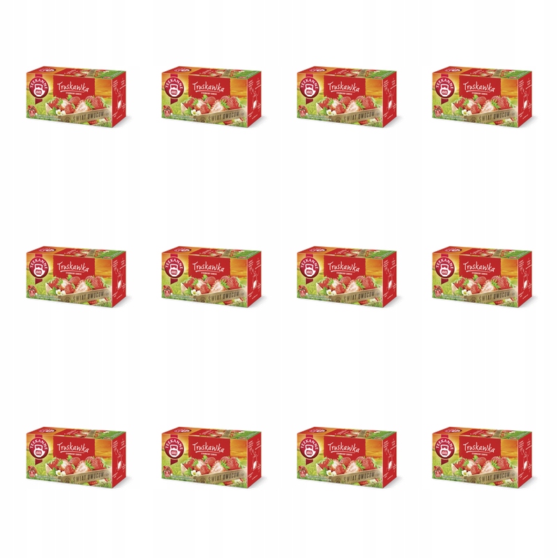 Ovocný čaj Teekanne Svět ovoce Jahoda 20 x 2,50 g X12