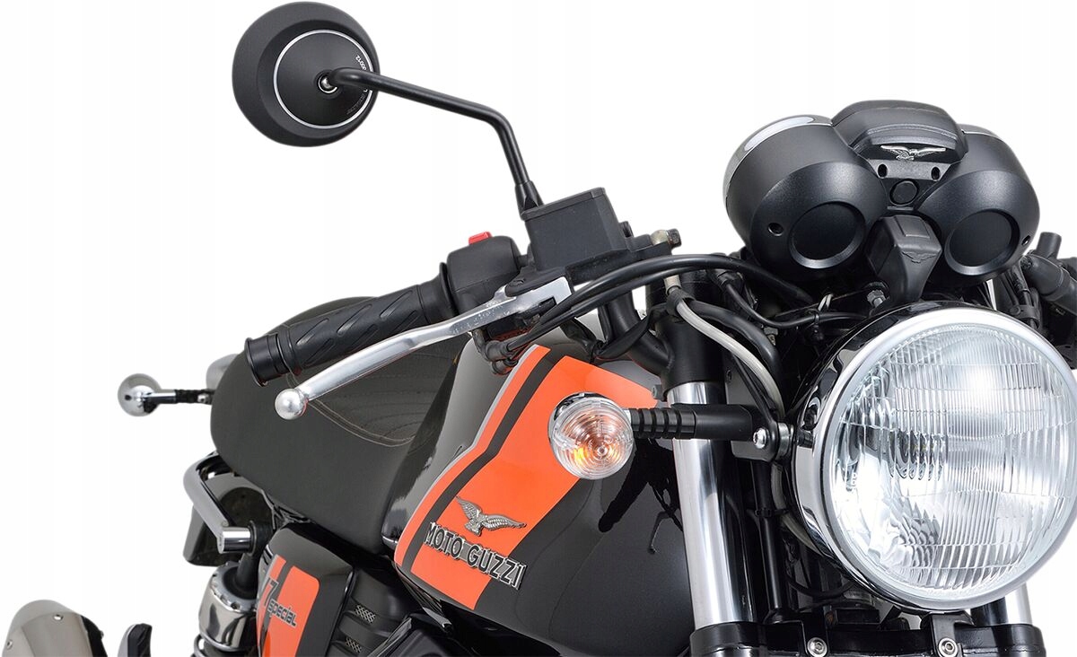 Univerzálne Motocyklové Zrkadlo Daytona M10 X P1.25 Čierne