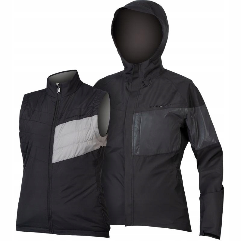Endura Kurtka Urban Luminite 3 w 1 II E9167 – damska czarna XL