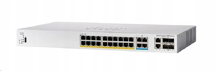 Prepínač Cisco 24 portov PoE+ 375 W