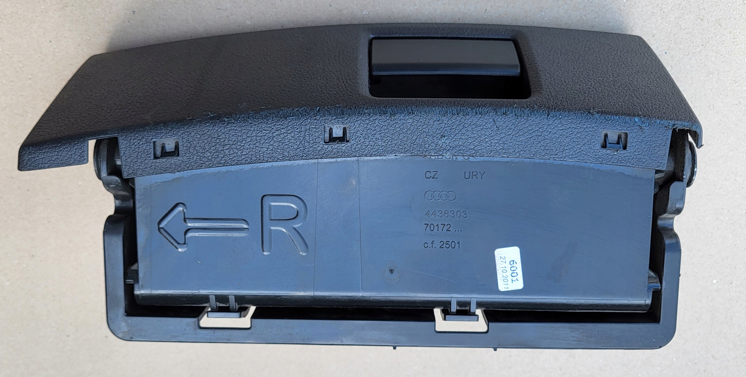 passenger compartment seat right front AUDI A4 B8 8K A5 8T black 8K0882602B OE EU
