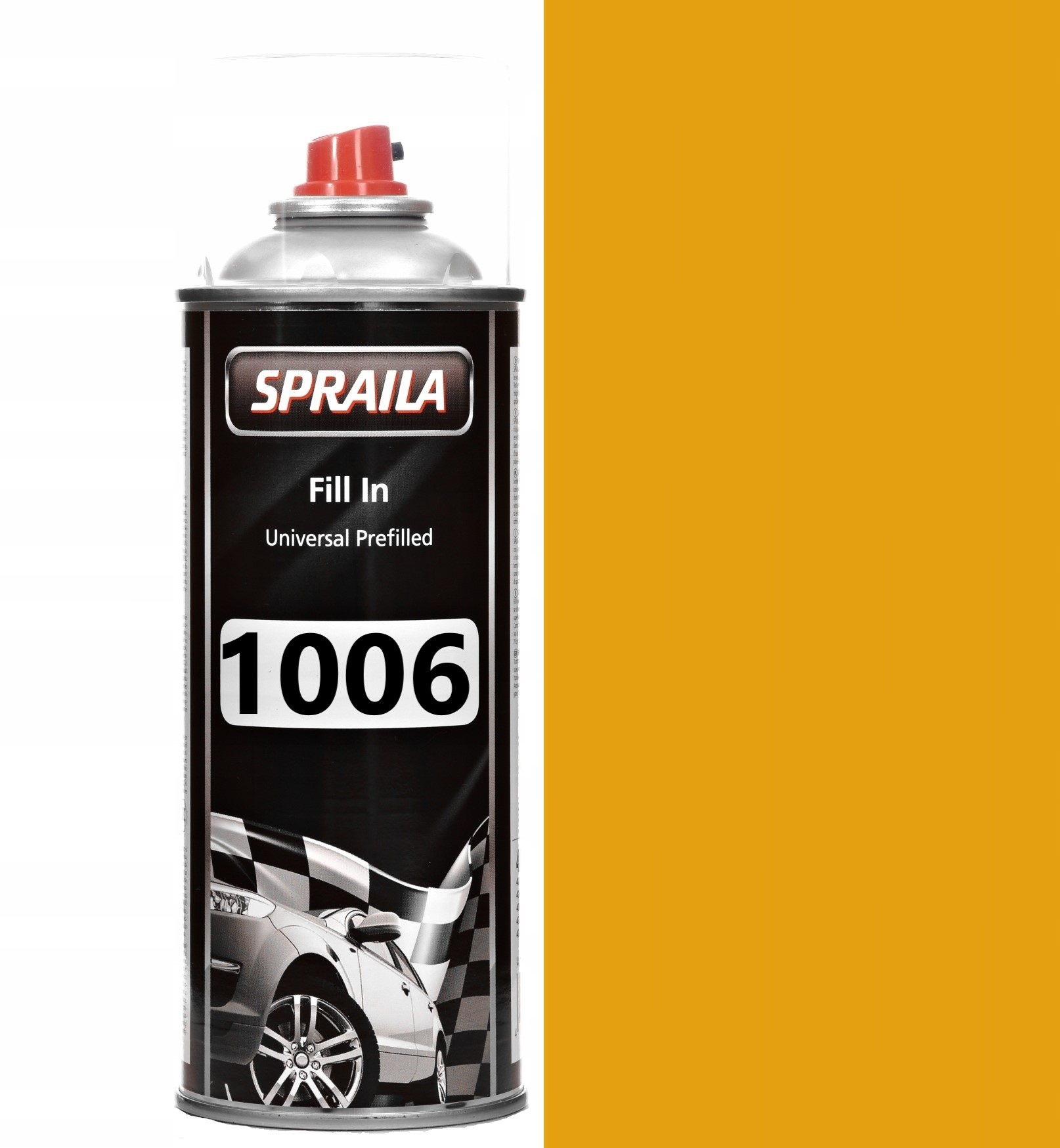 Lakier Akrylowy Ral 1006 Połysk 87-95% Kukurydza Żółta Farba Spray 400ML