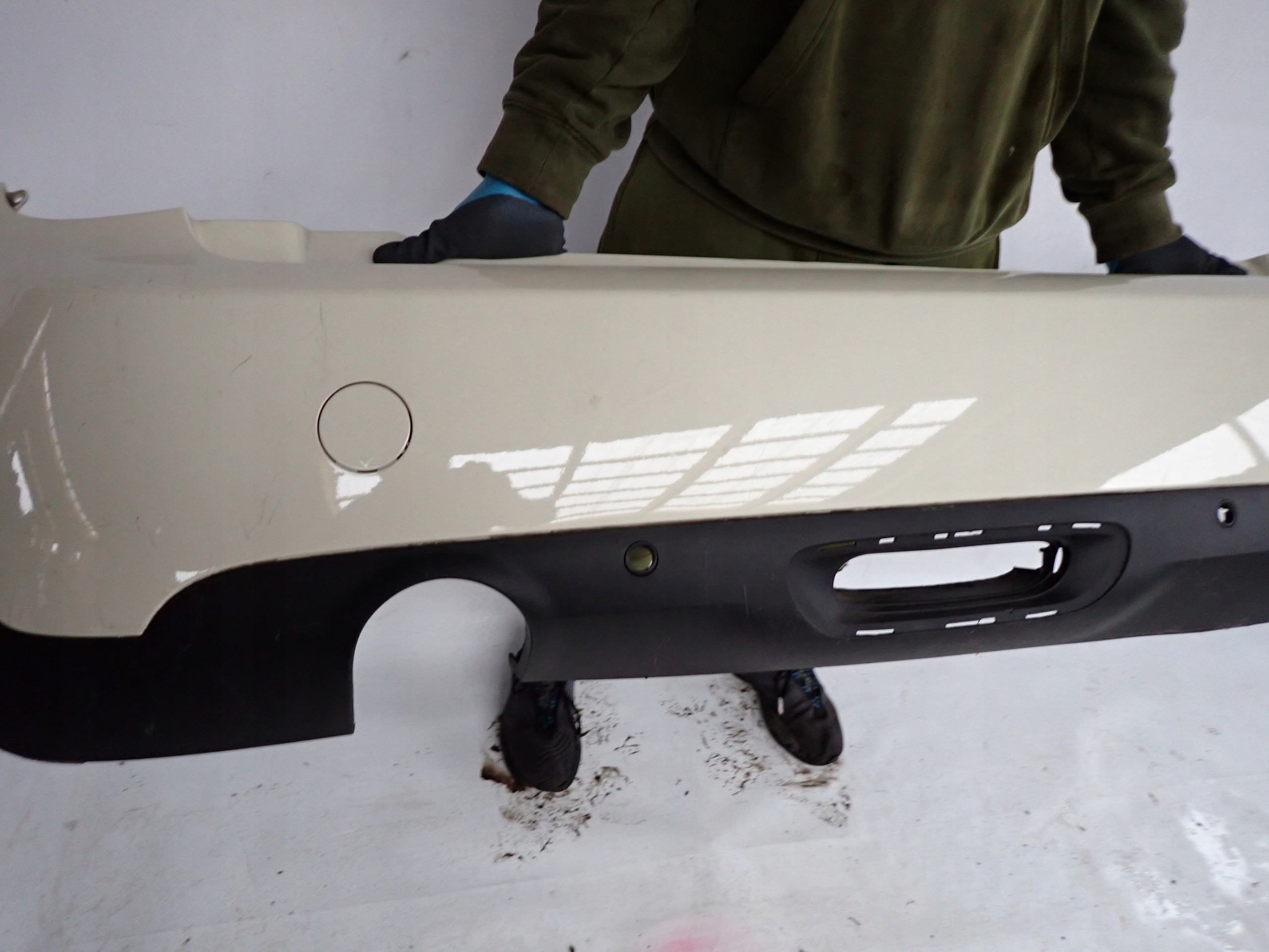 MINI COOPER ONE F56 2013- bumper rear part rear 7300837 PDC