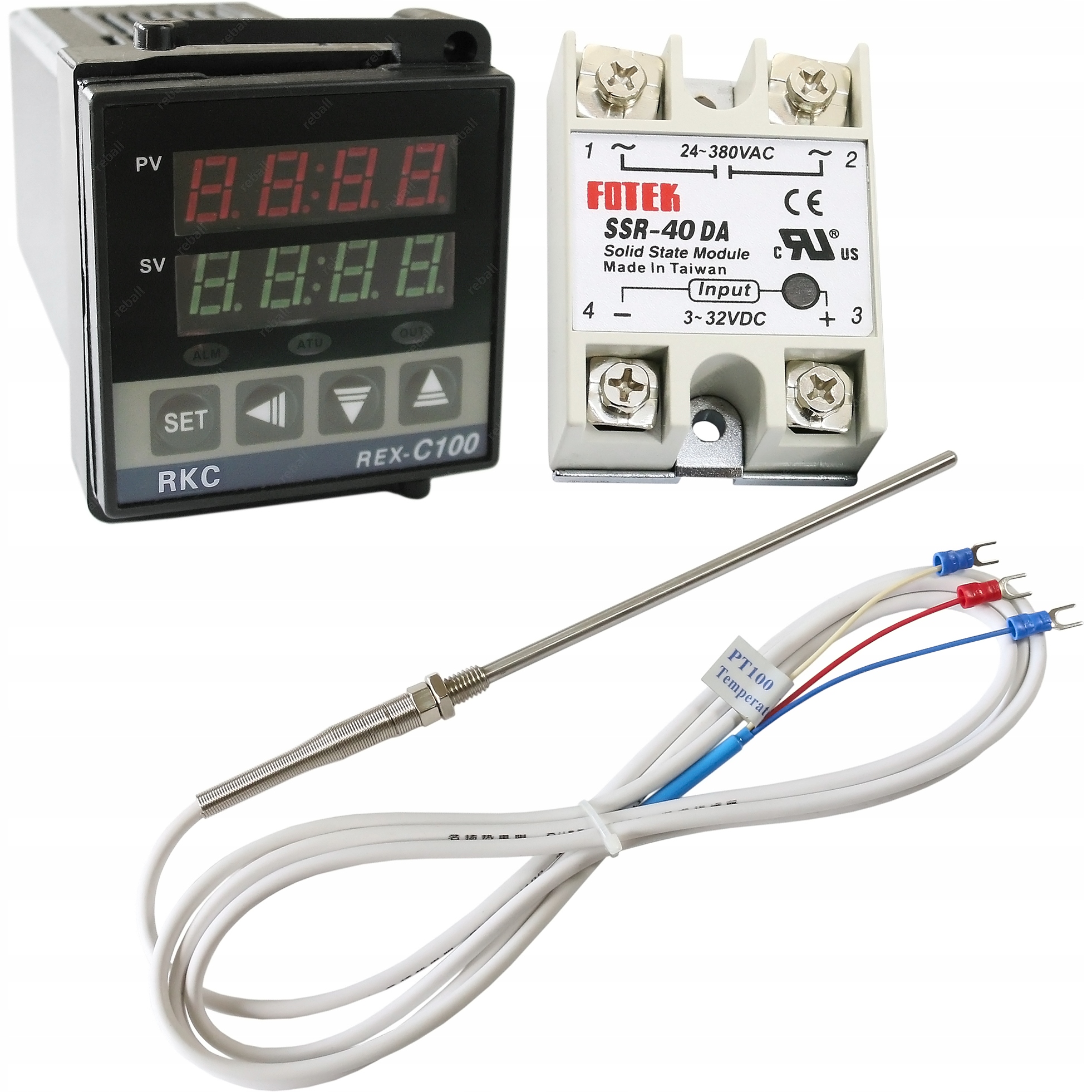 

Regulator Temperatury Rex C100 230 Czujnik Ssr
