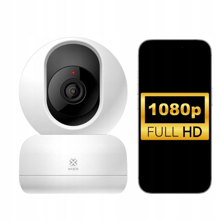 Kamera Wifi Wewnętrzna Obrotowa Domowa Full Hd Usb Czujnik Ruchu Woox