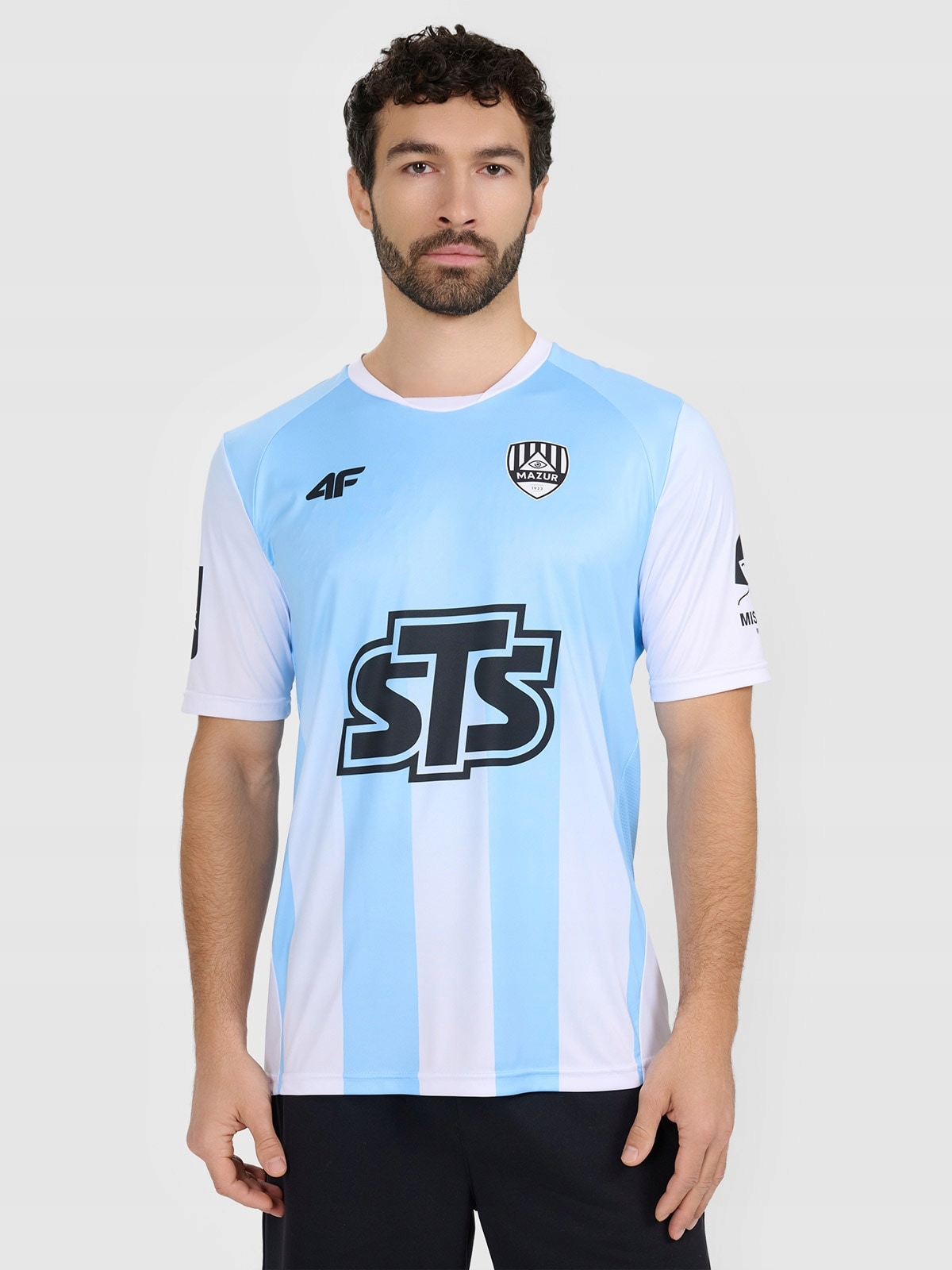 Tričko Pánské Tričko 4F Bavlna Materiál Modrá M