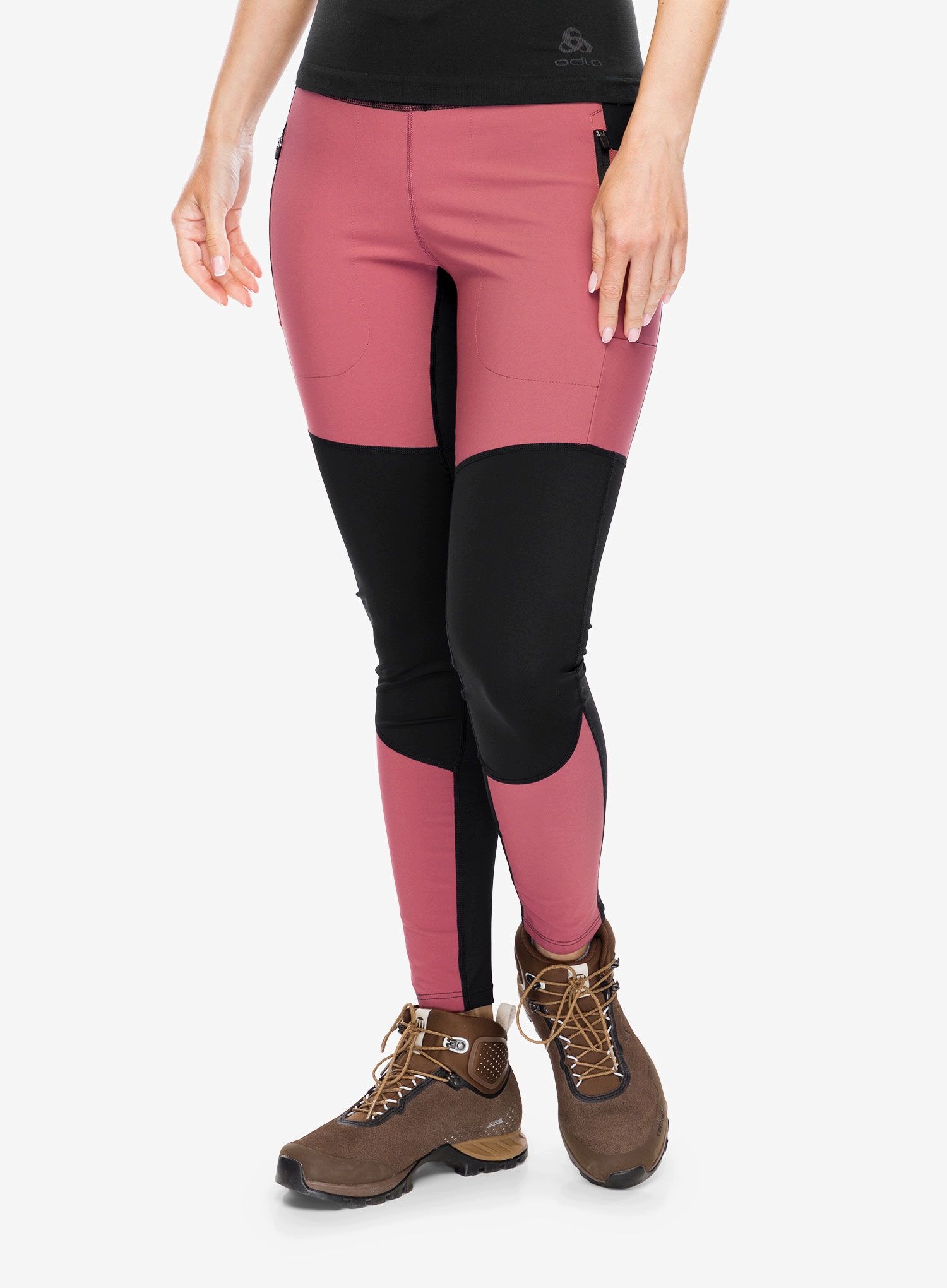 Dámské legíny Hannah Elisa Pro anthracite/roan rouge 38 (M)