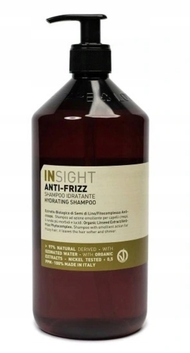 Szampon InSight Anti Frizz 900 ml regeneracja i nawilżenie