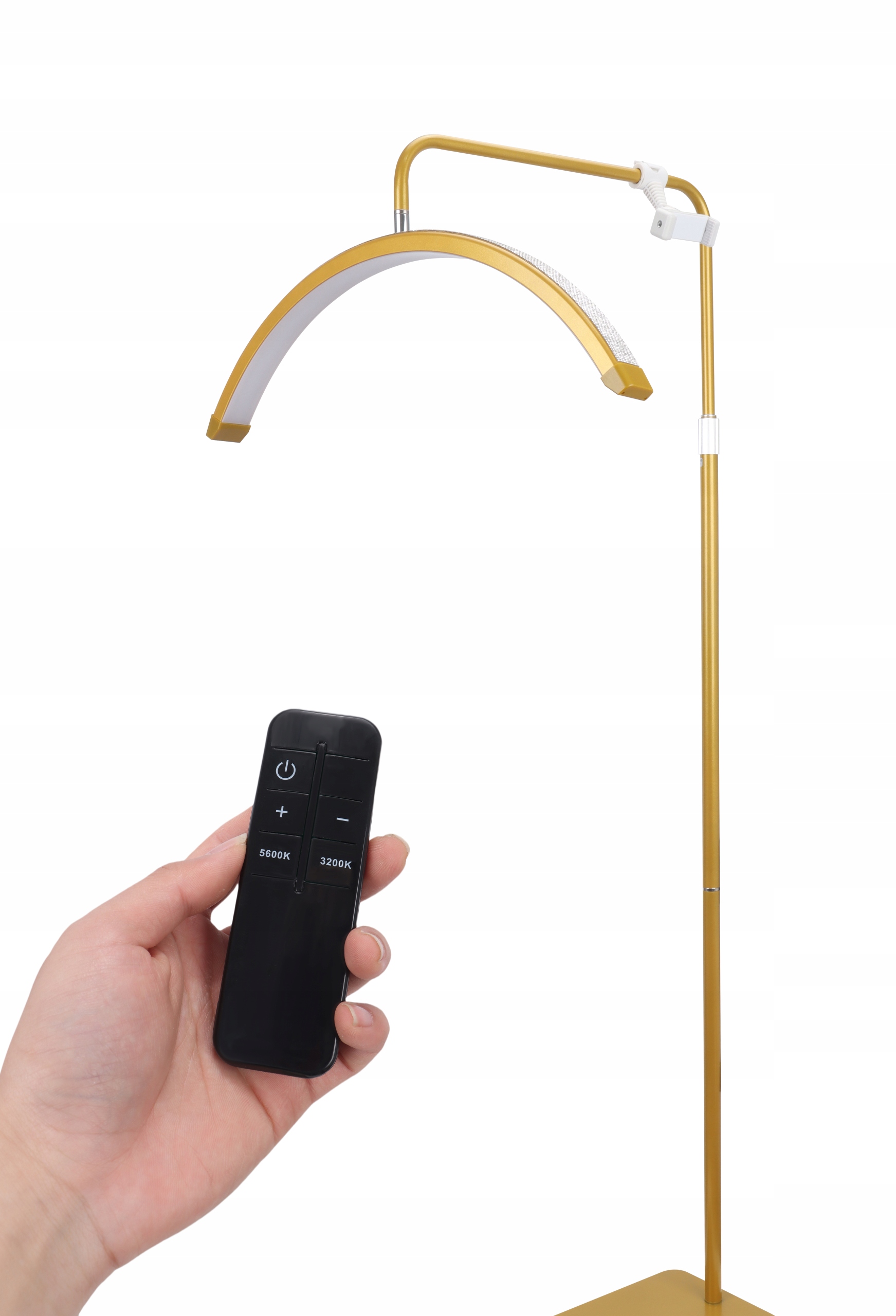 Kosmetická Led lampa bez stínu Moon pro líčení nehtů Řas 40W dálkové ovládání