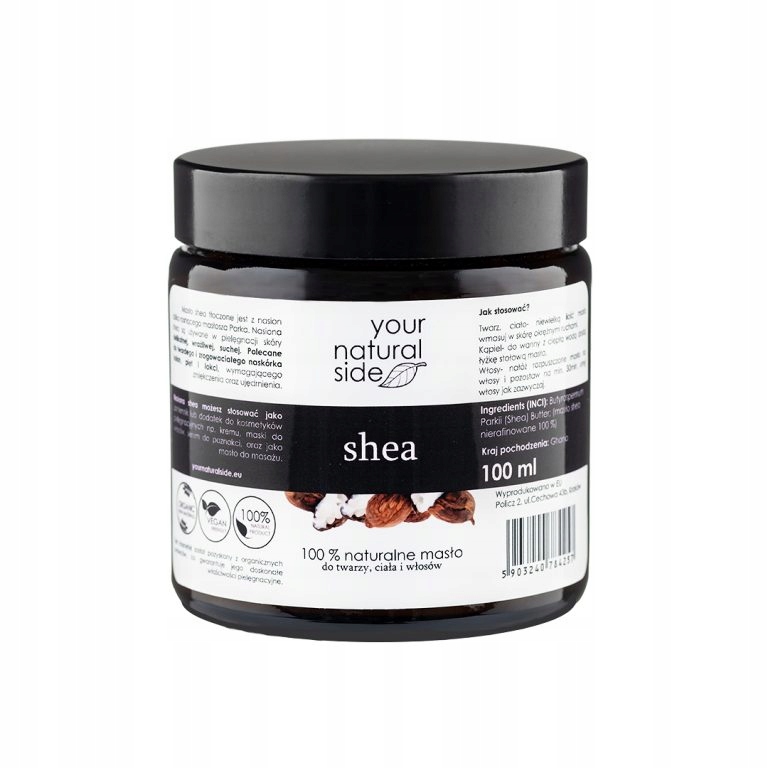 

Masło shea nierafinowane Organic 100 ml