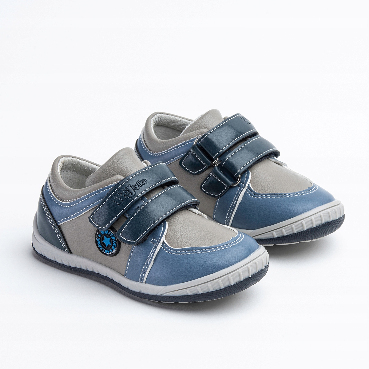 Półbuty chłopięce wew.SKÓRA łatwe zakładanie lekkie na RZEPY Wojtyłko Płeć chłopcy