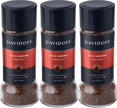 Davidoff Rich rozpuszczalna 100g x 3