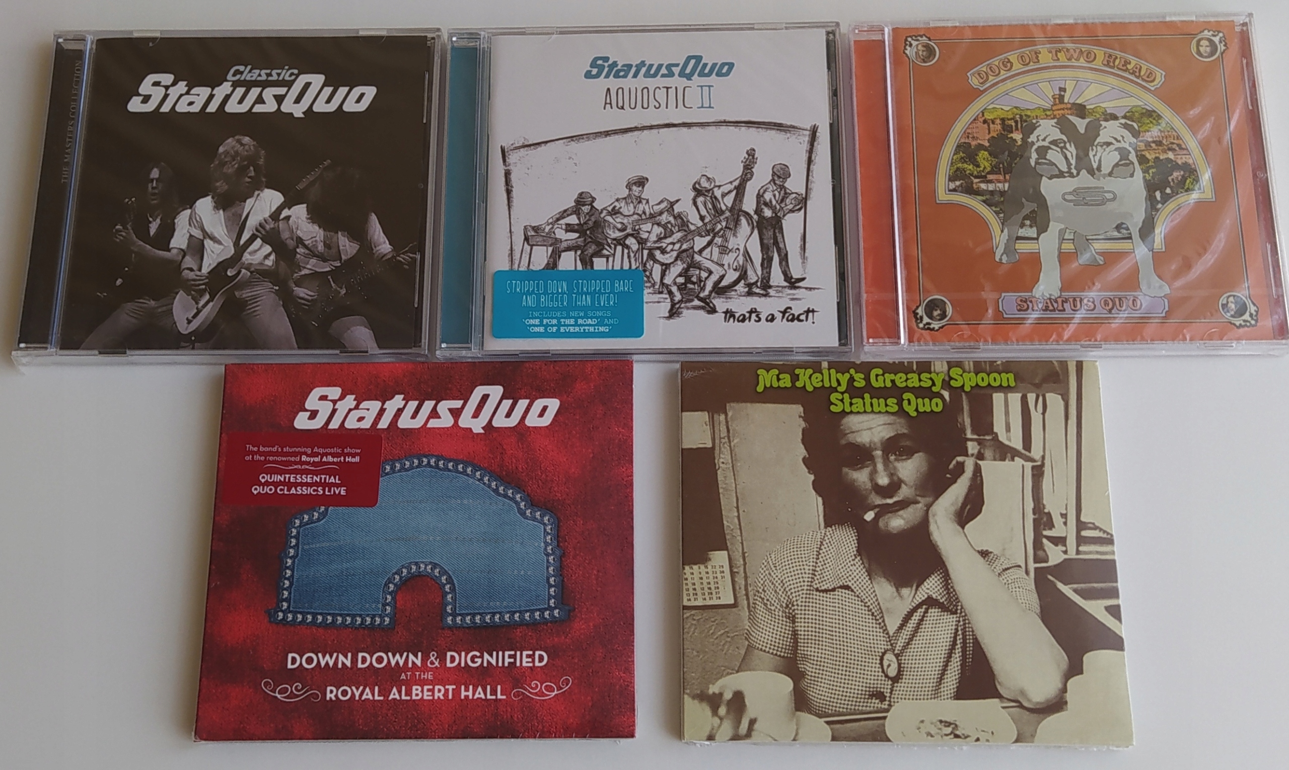 Status Quo Down Aquostic Classic 5x CD