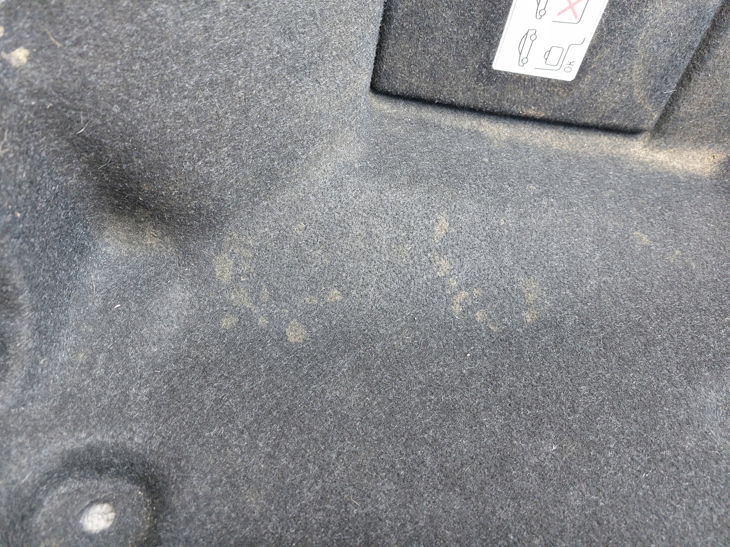 boot upholstery left BMW F33 7284153