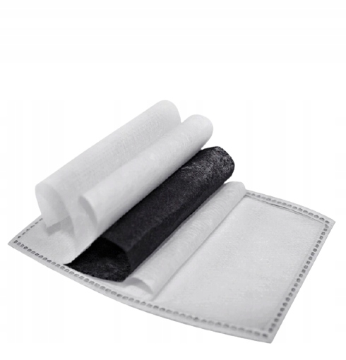 Maska maseczka + 3 FILTR HEPA PM2.5 WĘGIEL AKTYWNY Model PM2.5 z filtrem i zaworkiem