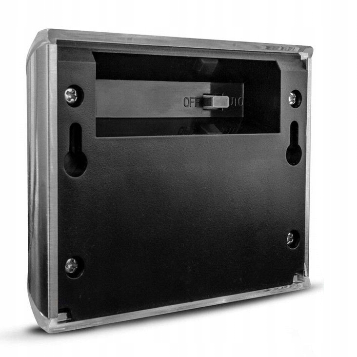 LAMPA SOLARNA LED KINKIET ZEWNĘTRZNY LAMPKA ŚCIENNA ELEWACYJNA OGRODOWA Długość/wysokość 9 cm