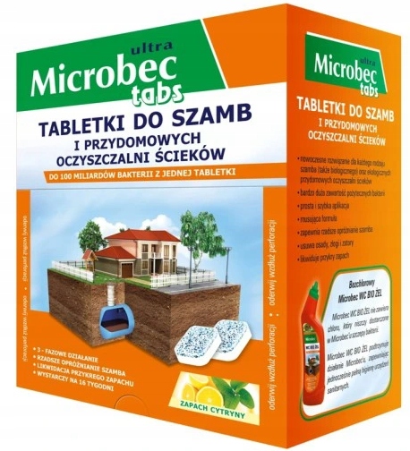 

Tabletka Do Szamb Oczyszczalni Ścieków Bros 1 Szt