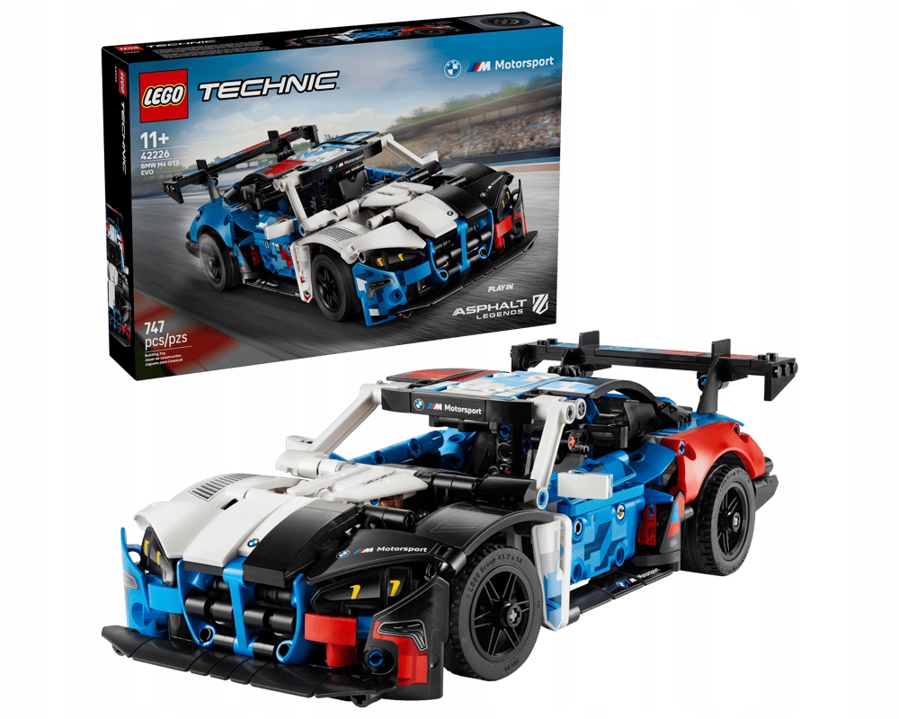 Lego 42226 Technic Sada Bmw M4 GT3 Evo 11+ 747ks