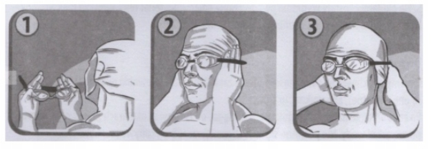 OKULARY PŁYWACKIE GOGLE DO PŁYWANIA MASKA ANTI-FOG Model 8120