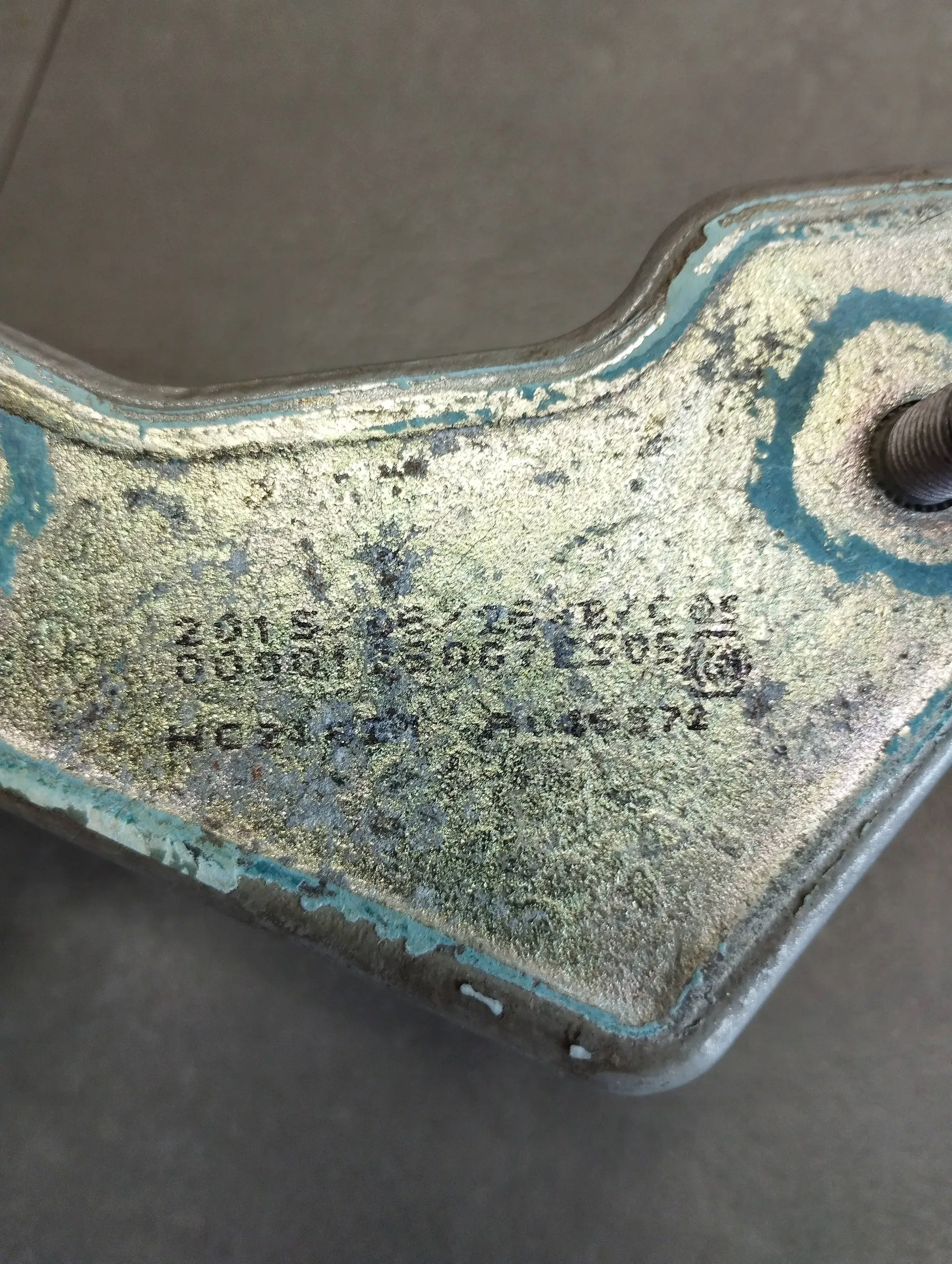 Mercedes-Benz CLS C218 hinges door right front Z bodywork