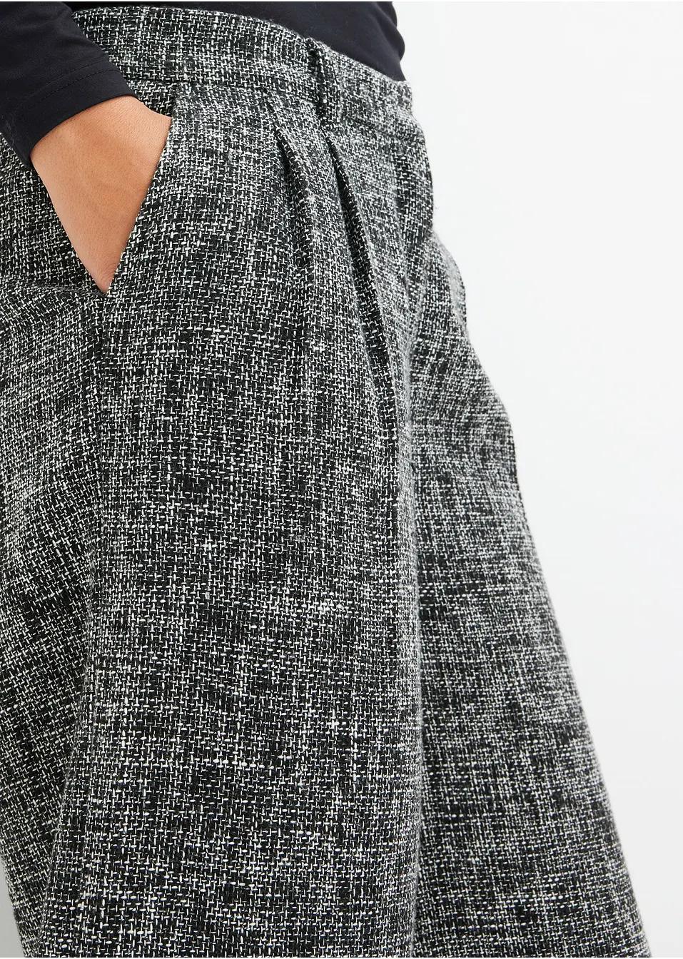 Bonprix брюки элегантные женские шведы длинные серый