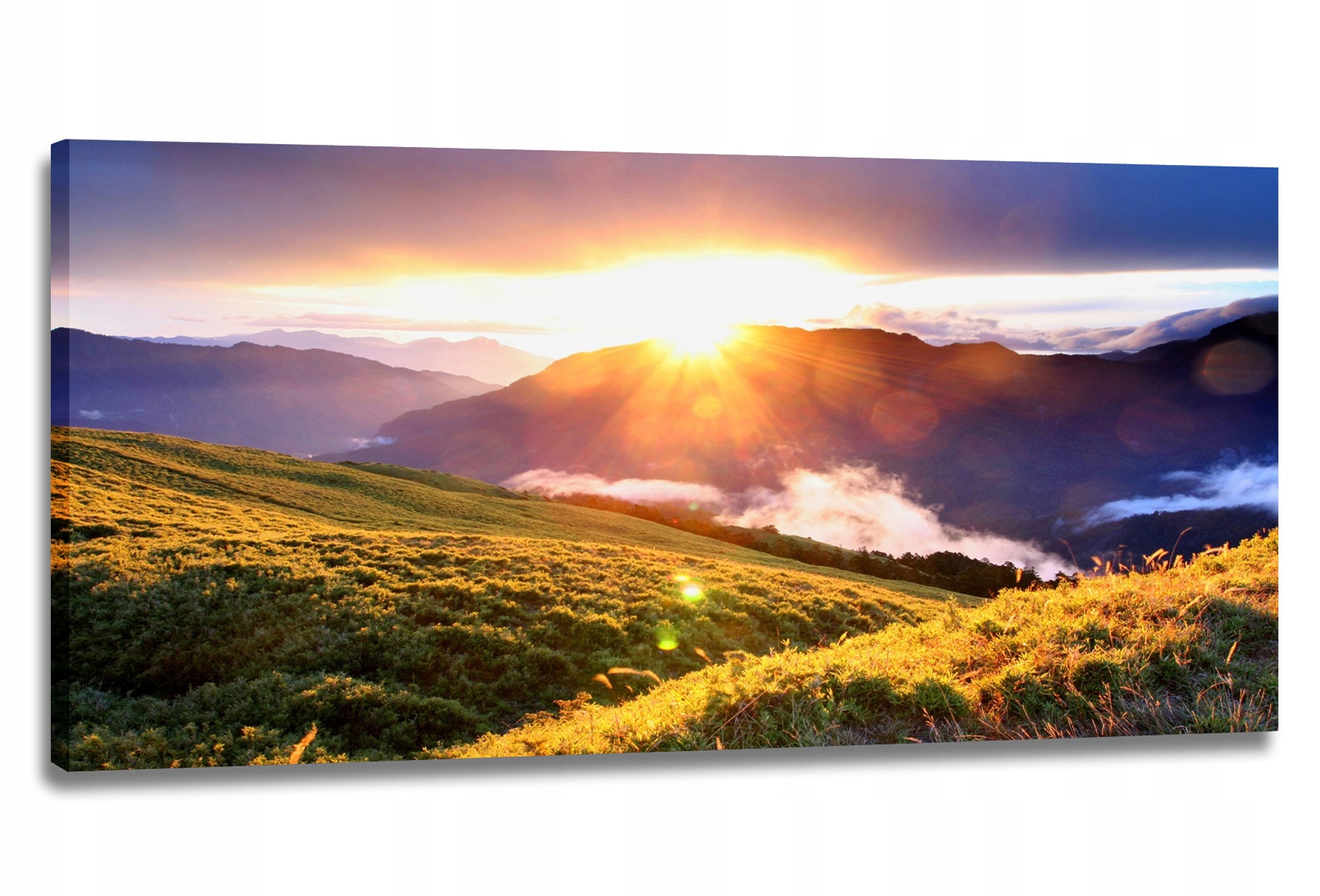 Obraz Led 150x70 Kinkiet Led Pilot Krajobraz Góry