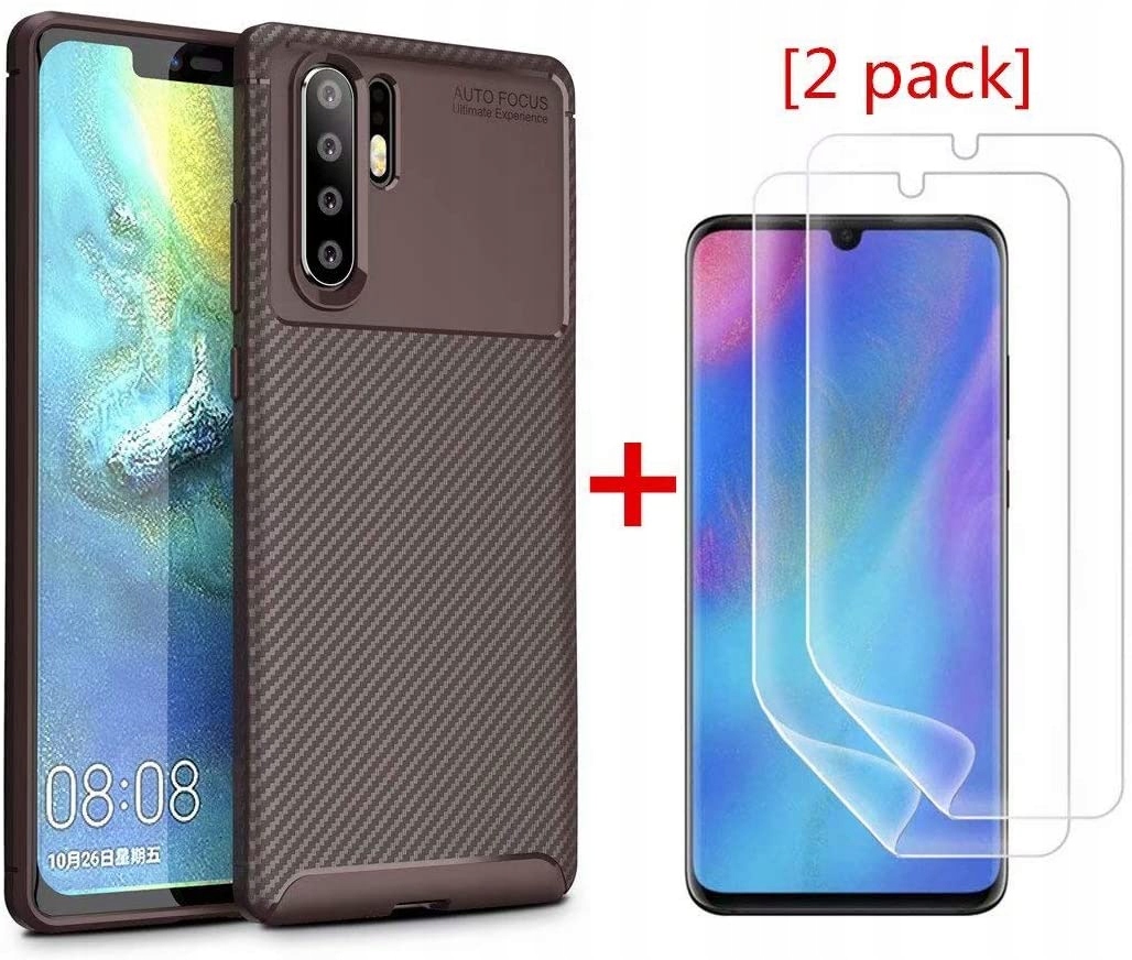 

Etui plecki Huawei P30 Pro brązowe