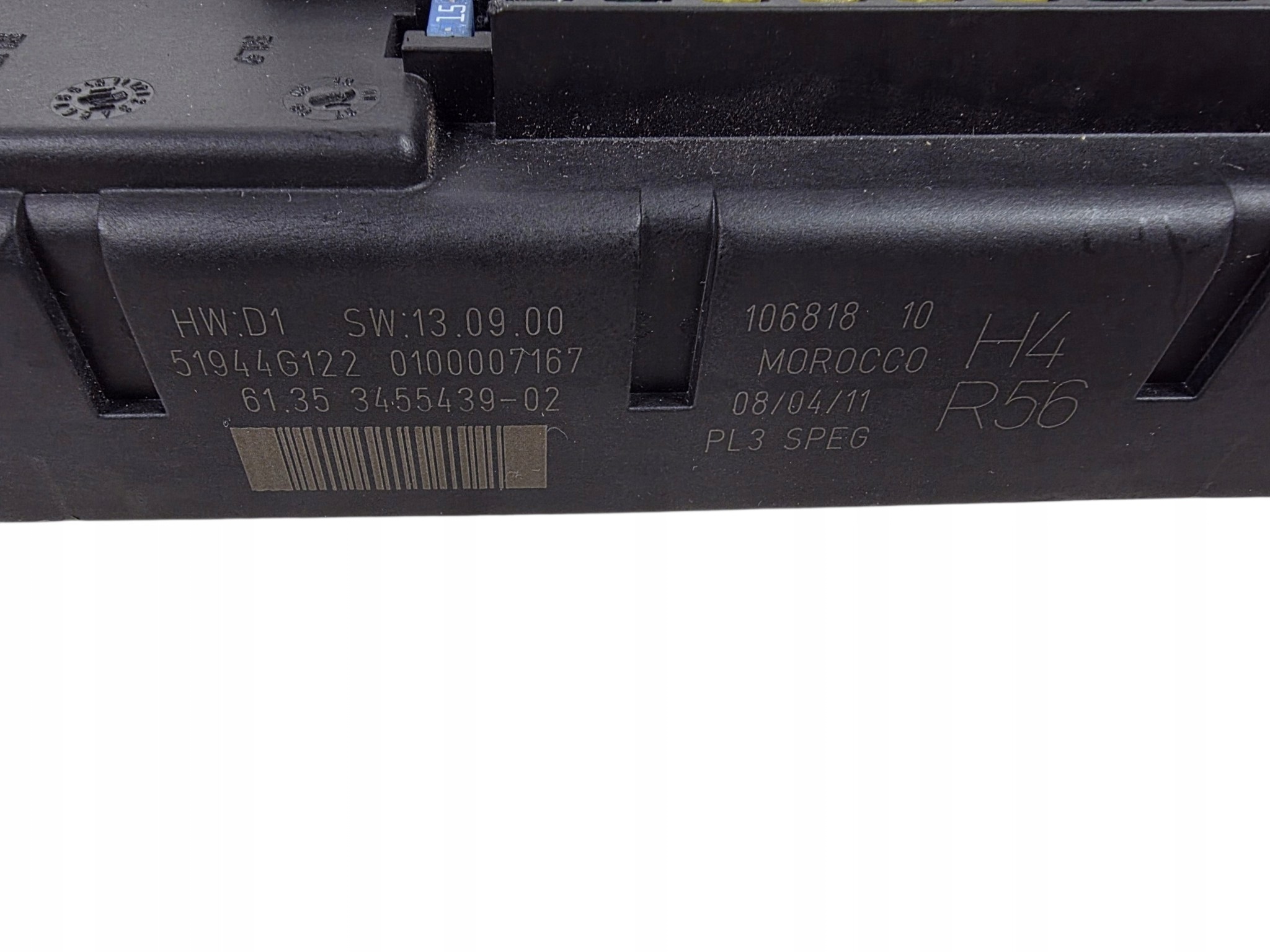 MINI R56 kutija osigurača upravljačka BSI 3455439-02 51944G122