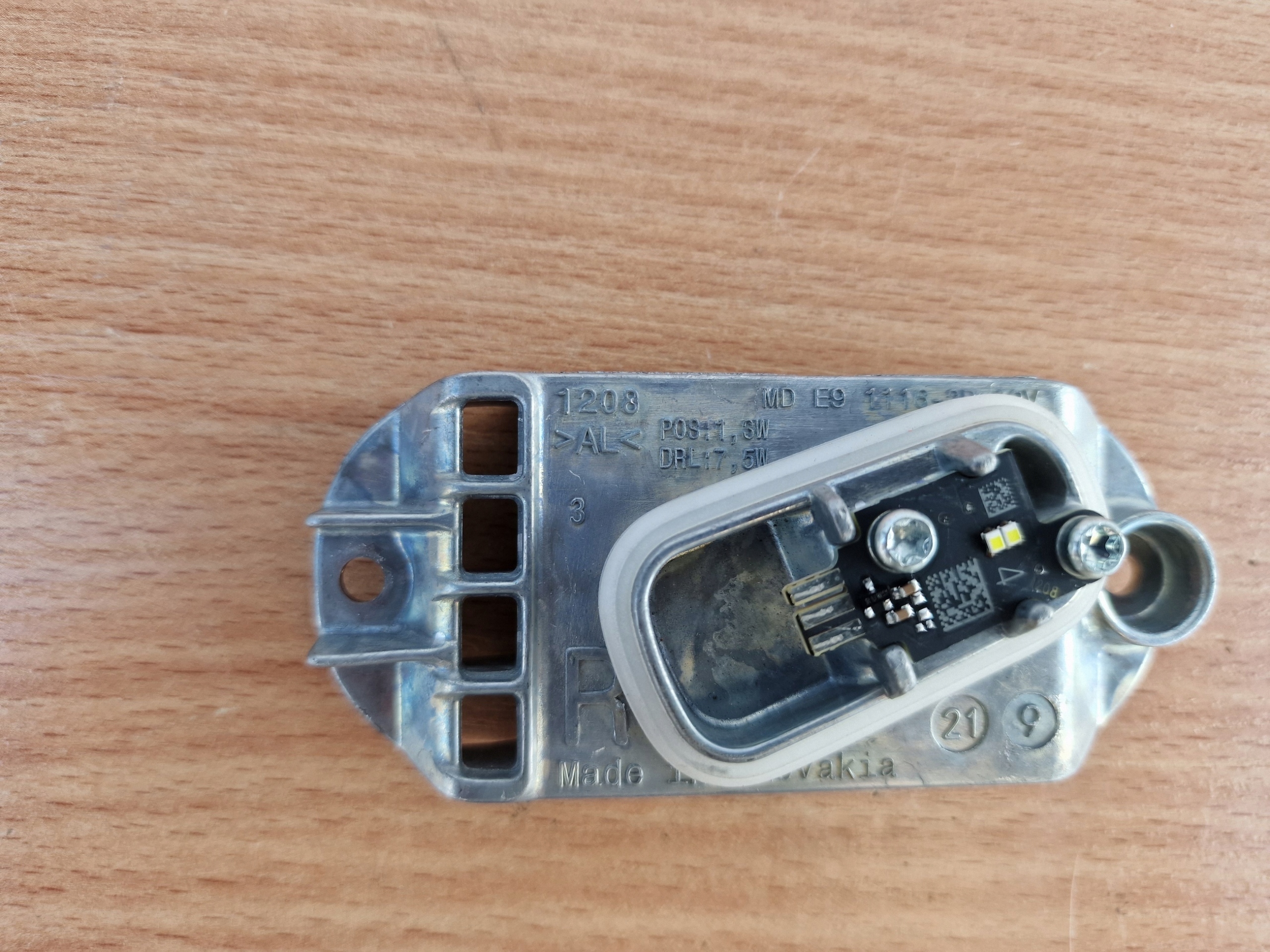 BMW module LED JEZ original MD E9 1116-3R DRL right