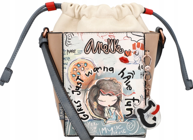 

A304 torebka worek Anekke listonoszk Fun&Music