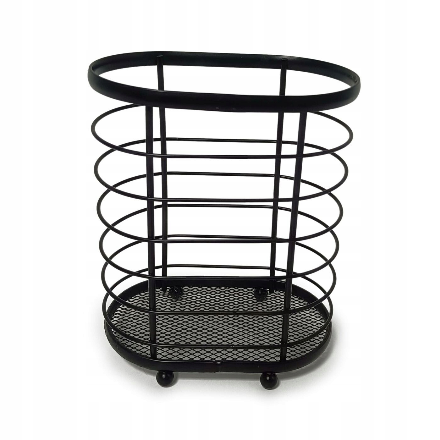 Druciany OCIEKACZ na ZLEW koszyk na SZTUĆCE 8,2x13x16,5cm Tadar