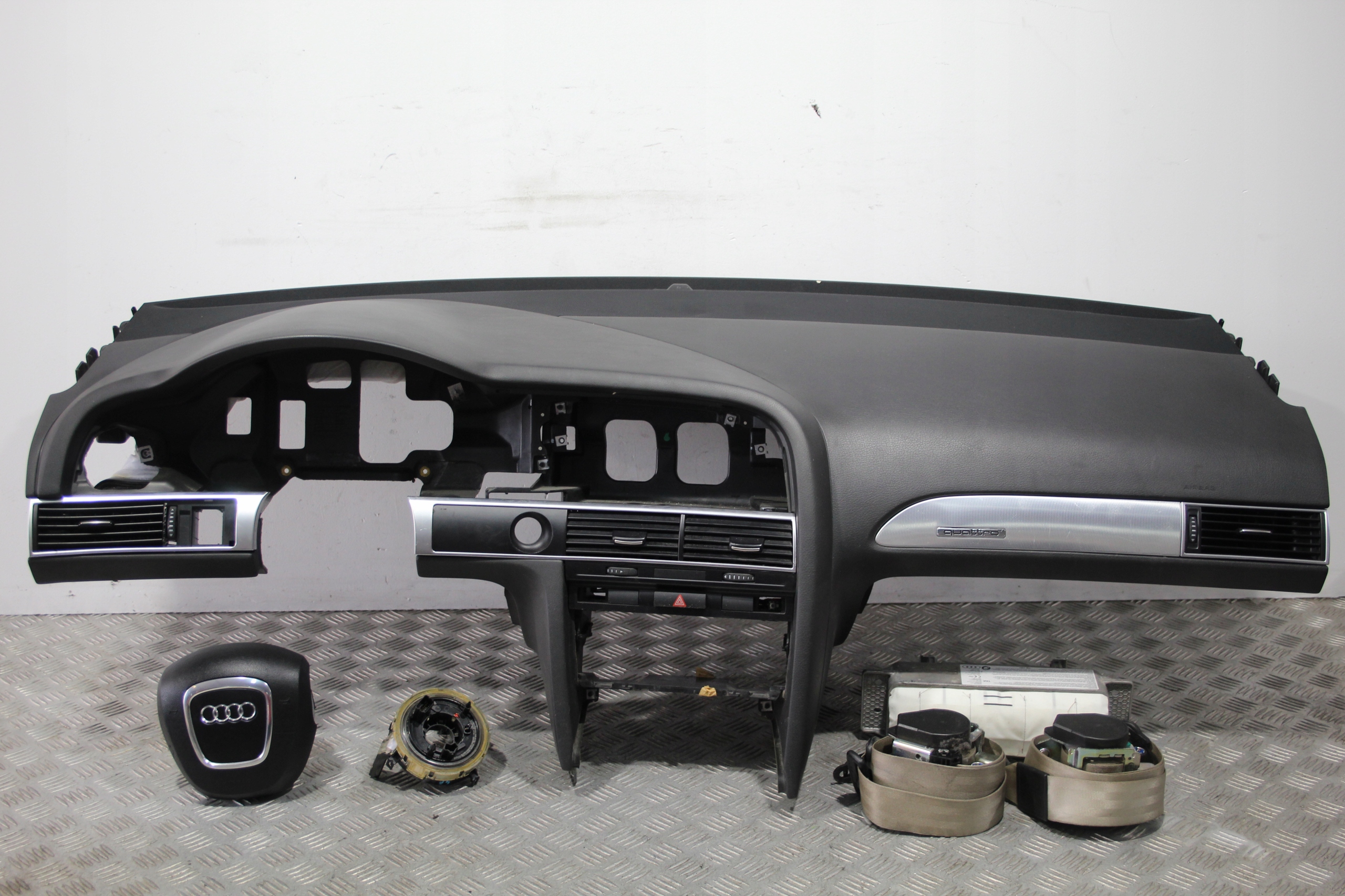 dashboard console airbag airbags AUDI A6 C6 4F0 FL