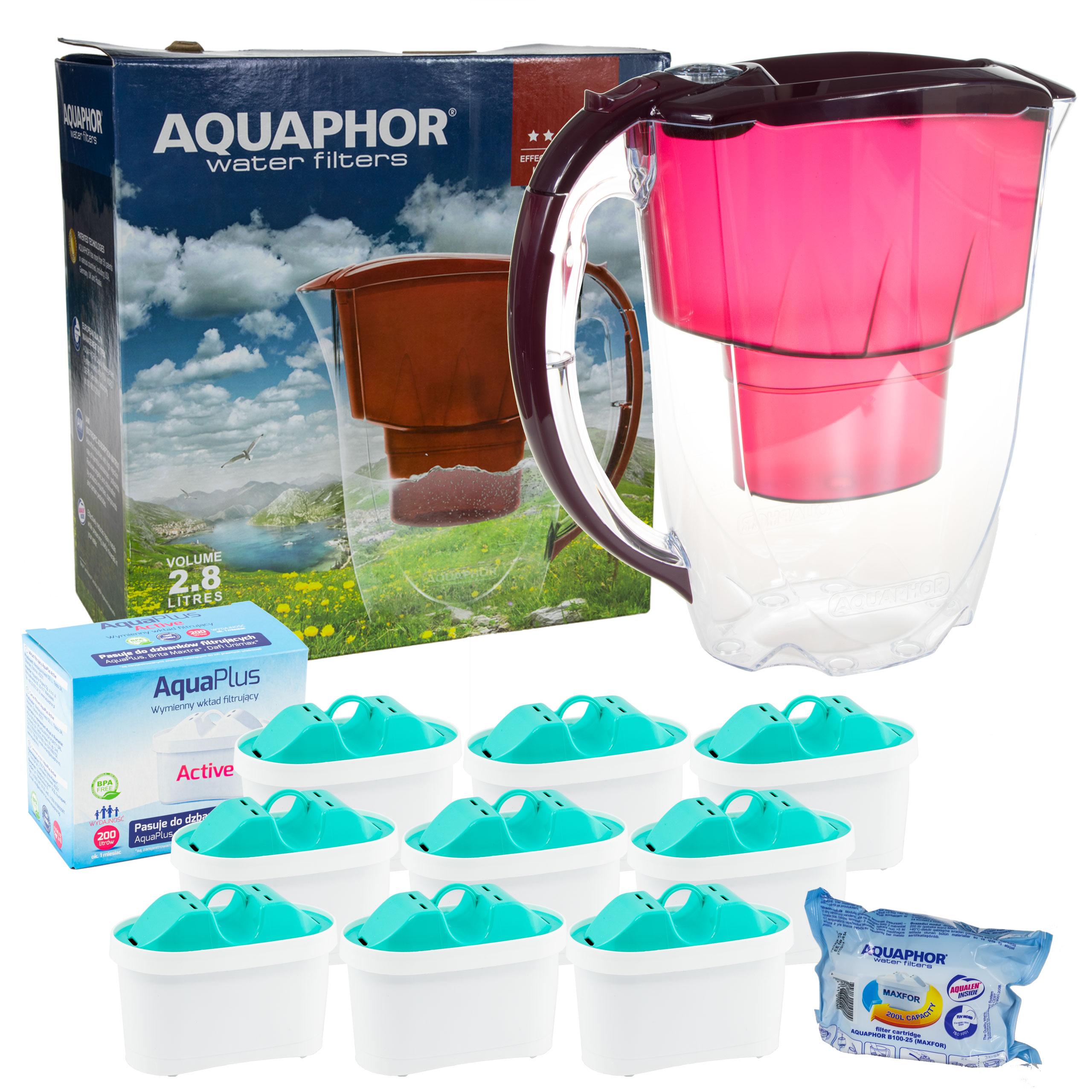 

Dzbanek Filtrujący 10 Wkładów