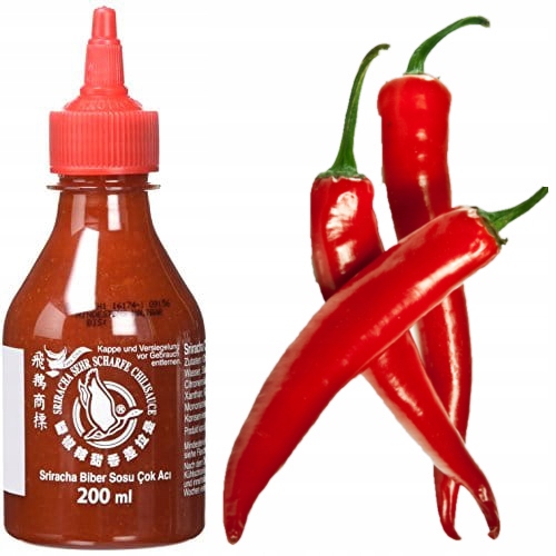 

Sos Sriracha Bardzo Ostry Hot 70% Chilli 200ml Fgb