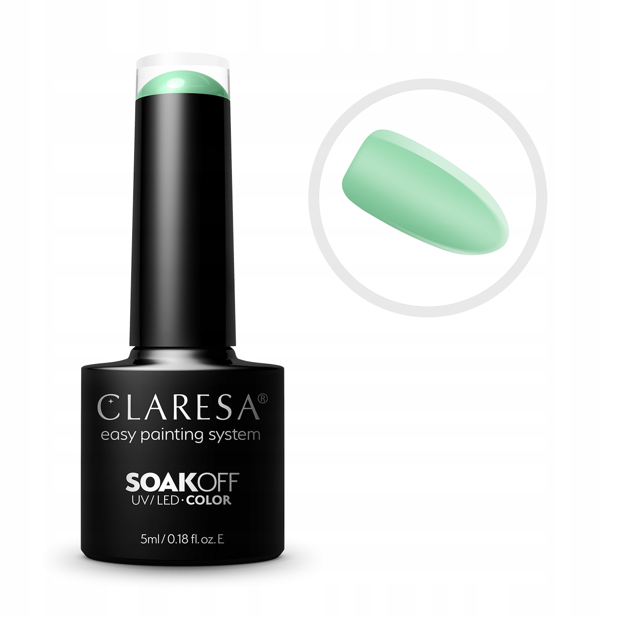 4 Mint UV Nagellack 5 ml Claresa — 7