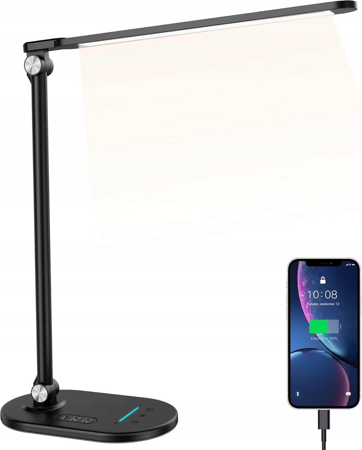 Led Stolní Lampa Eppiebasic Domácí Stolní Lampa Nastavitelná 4 Režimy