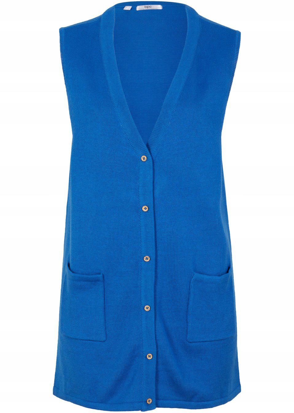 KAMIZELKA Z DZIANINY GUZIKI__40 Rozmiar 40