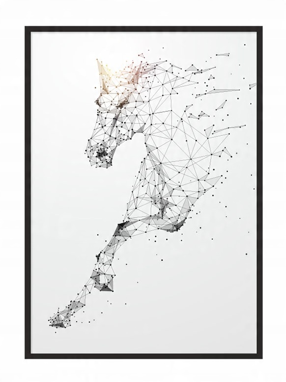 

Obraz Plakat W Ramie 53x73 cm Koń P703