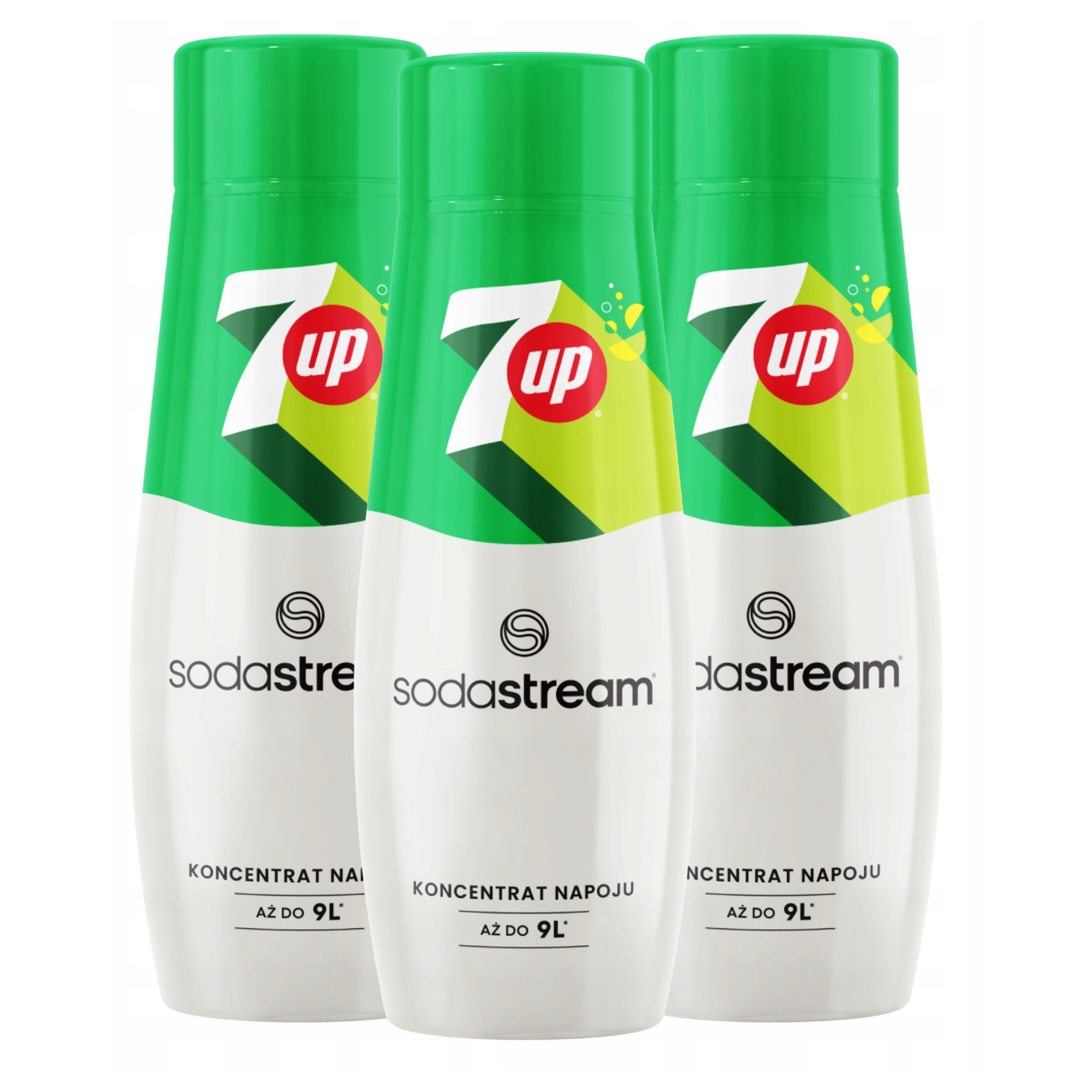 Levně Sirup 7UP 440 ML Sodastream pro perlivou vodu ze saturátoru, koncentrát x3