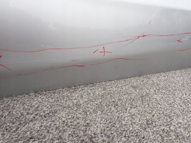 MERCEDES W166 166 ML GLE door right front front