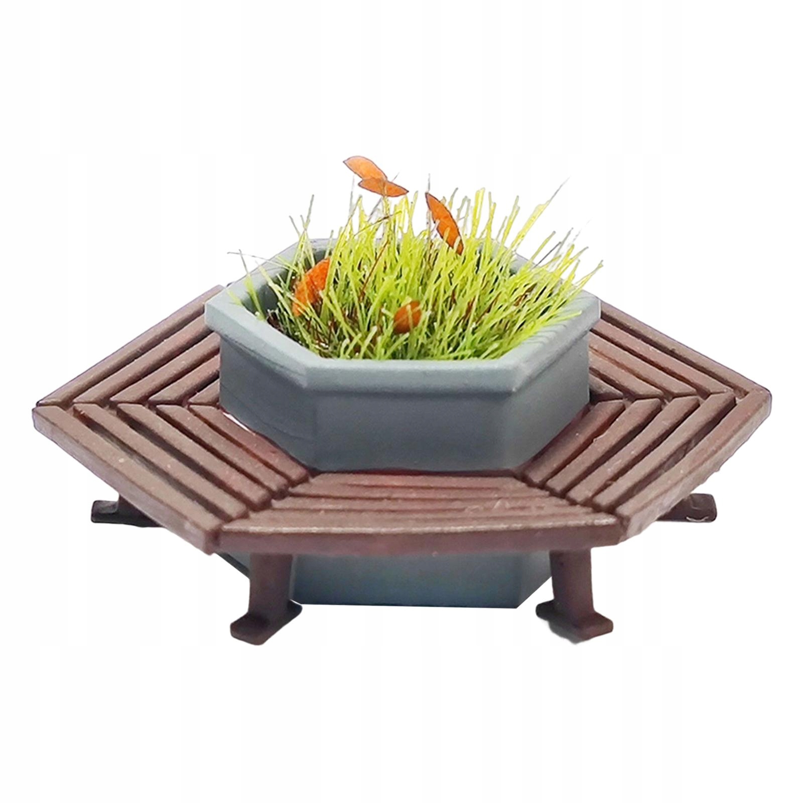 Skala 1: 64 tarasu kwiatowego dla modelu Długość 10 cm