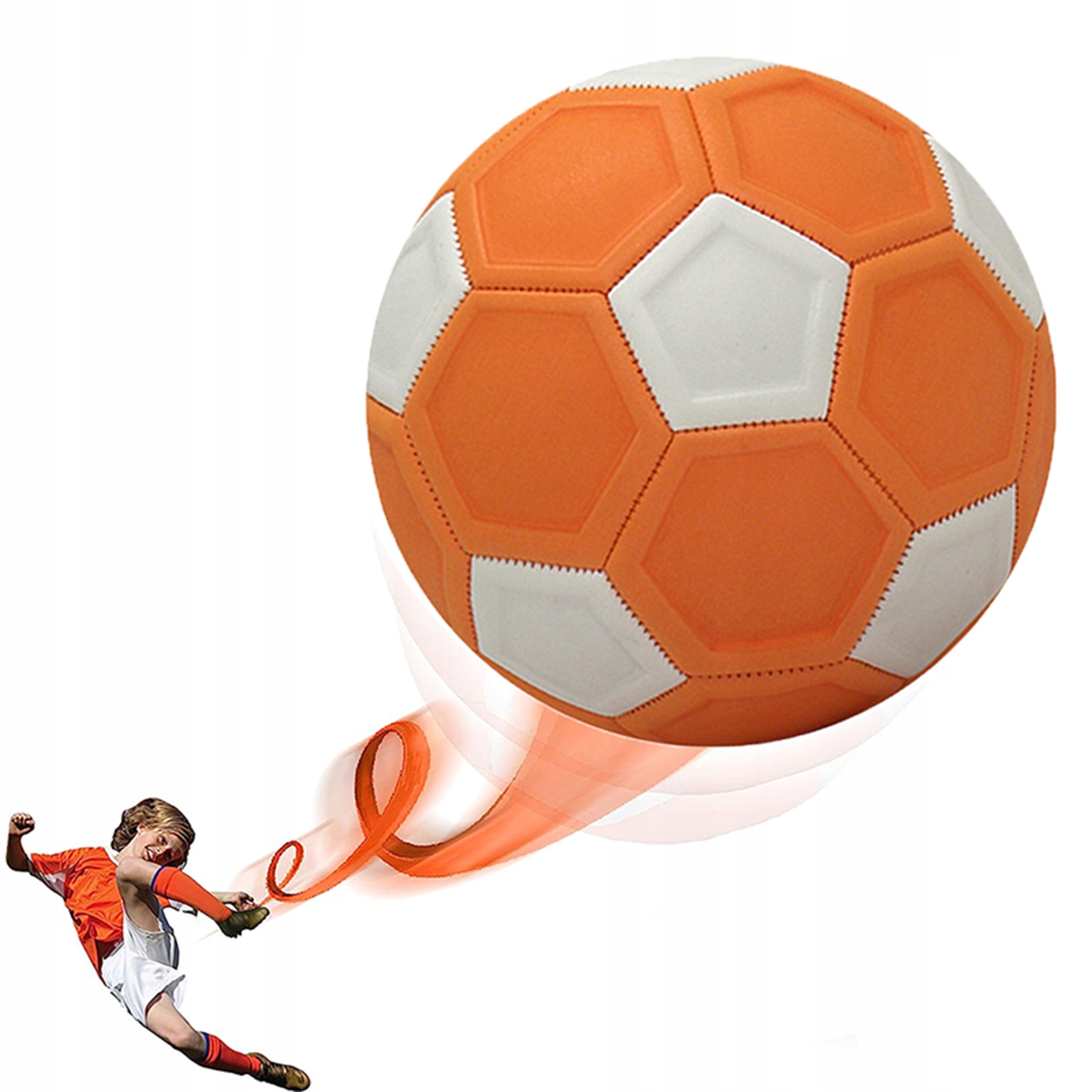 Piłka do piłki nożnej z efektem skrętu Curve Soccer Ball z gumy Eva