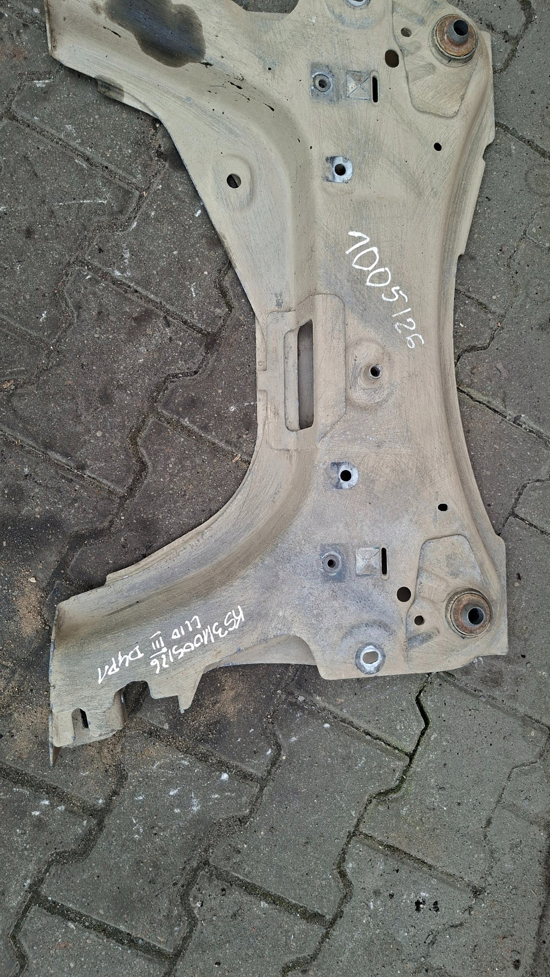 subframe axle beam PREDNIE RENAULT CLIO III 1.5DCI